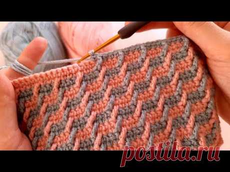 535- Bu kadar kolay mı diyeceğiniz model/ How to crochet a knitting/ tejidos crochet stitch
