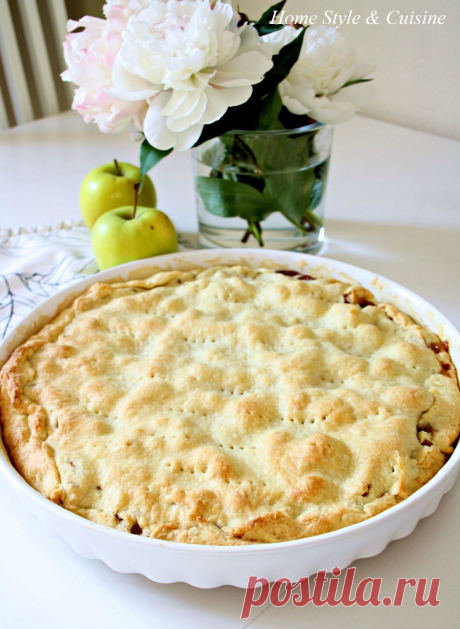Home Style and Cuisine: Aмериканский яблочный пирог (Apple pie)