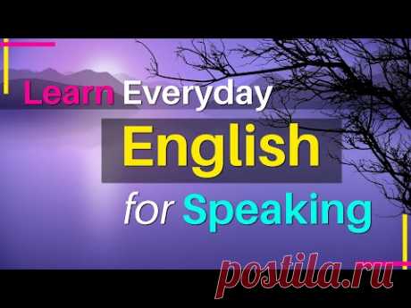 Learn how to speak English for everyday use
