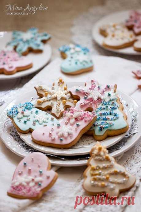 Angellove's Cooking: Джинджифилови бисквитки Пастелна коледа / Pastel Cristmas Gingerbread Cookies