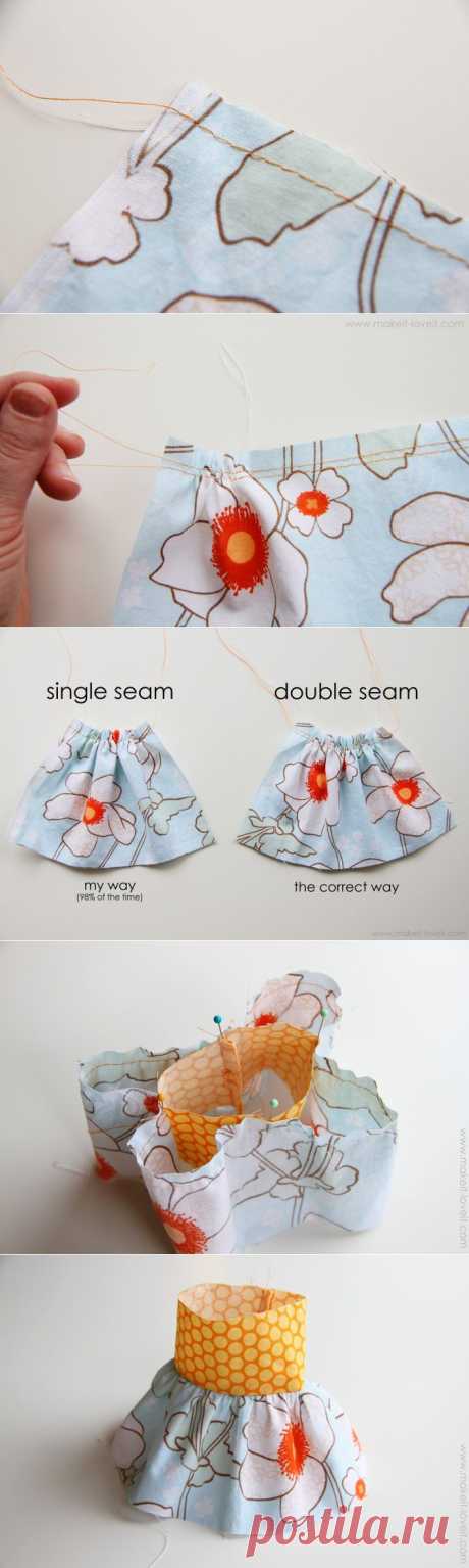 Sewing Tip: Making and Attaching Gathered/Ruffled Fabric | Make It and Love It