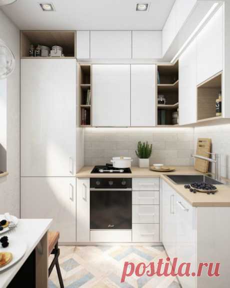 11 стильных идей дизайна маленькой кухни, которые вдохновят на ремонт