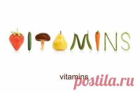 Таблица витаминов и микроэлементов (дневная норма, витамины в продуктах) | Худеем вместе | Яндекс Дзен