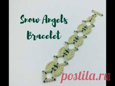 Snow Angel Bracelet Tutorial