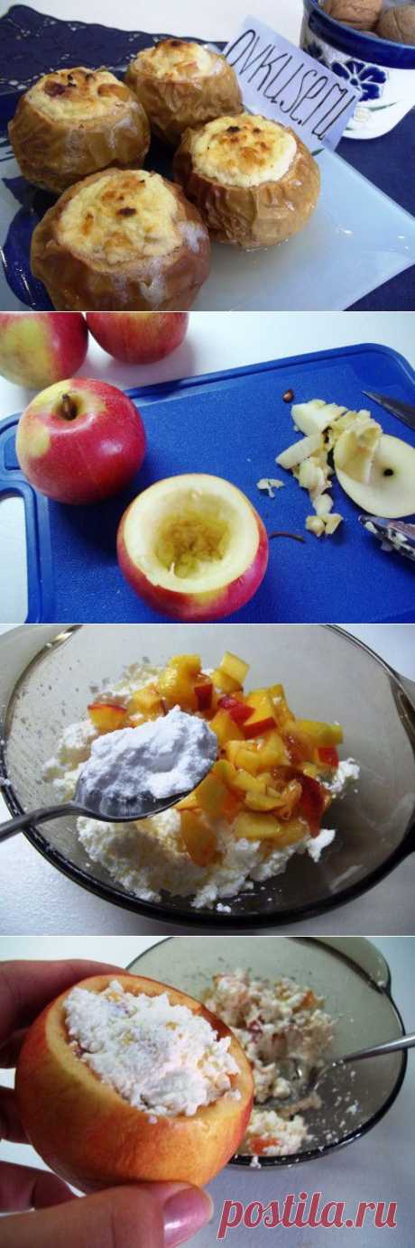 Яблочный десерт с творогом, рецепт с фото / Простые рецепты