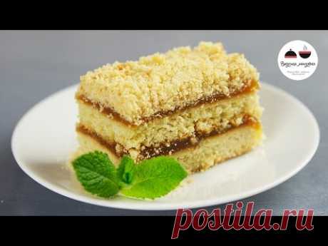 ПЕСОЧНОЕ ПИРОЖНОЕ как в детстве  Shortcake with Apple Jam