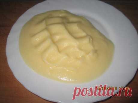 Картофельное крем -пюре