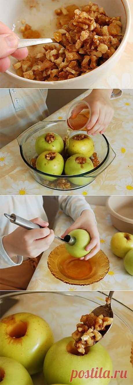 Медовые яблоки. Праздничная кулинария — Букник Младший