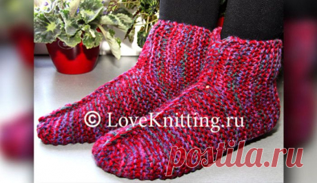 Ленивые носки | Loveknitting.ru