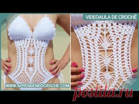 Body de Crochê Fama - Aprendendo Crochê