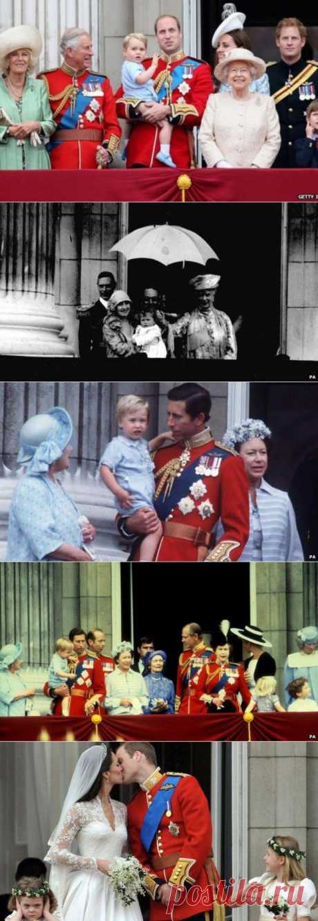 Принц Джордж впервые вышел на королевский балкон | МК - Лондон