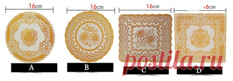 Aliexpress.com : Buy 20 pcs 16*16cm crochet lace doily PVC Furniture Fucun Disposable Plastic Mats Clear Plastic Table Mat free shipping from Reliable mat fiber suppliers on The perfect pair | Alibaba Group