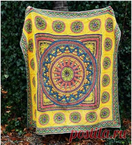 Sunny Blanket - Crochet Easy Patterns