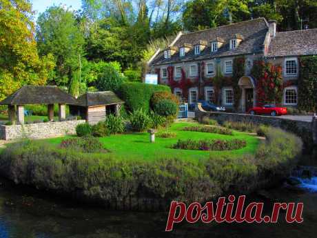 Деревня Бибури/Bibury village/Англия..