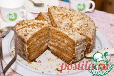 Торт "Медовый" для мультиварки - кулинарный рецепт