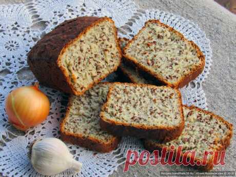 Хлеб на сливках с семенами льна – пошаговый кулинарный рецепт с фото