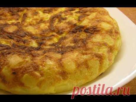 ▶ Испанская тортилья / Homemade Spanish Omelette (Tortilla) - YouTube