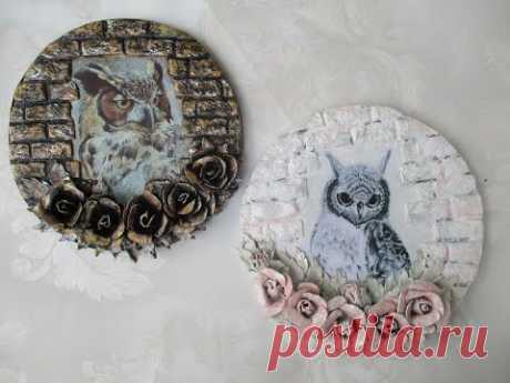 2 ПАННО из КАРТОНА и ЛОТКОВ от ЯИЦ #DIY #OWL