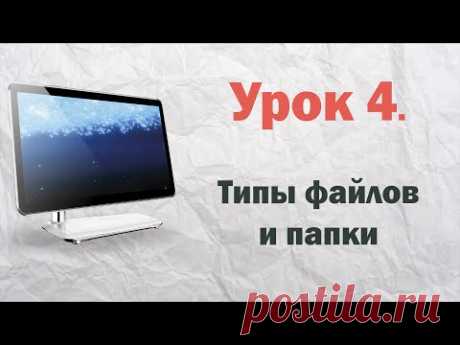 4.  Типы файлов и папки Windows  | PCprostoTV