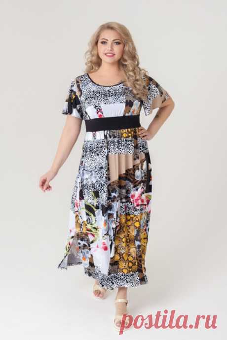 Большие женские платья 62 размера купить недорого в интернет-магазине GroupPrice