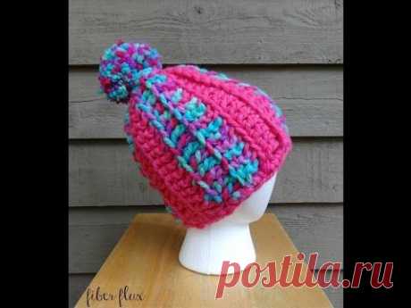 How To Crochet the All About Fun Hat, Episode 256