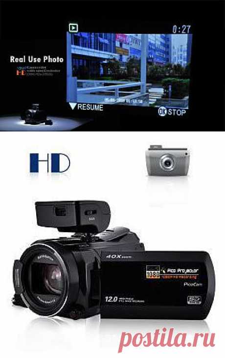 Видеокамера HD (10 Мп) с мини проектором (ORDRO HDV-D350S) | Интернет-магазин НАТАКИР Украина ♥ НАТАКИР ♥ - интернет-магазин качественной электроники от ведущих производителей из Китая
