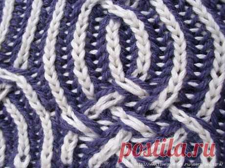 Brioche Stitch (бриош): описание техники вязания с использованием английской (патентной) петли в разных сочетаниях, направлениях и пр. Спицами. / Обсуждение на LiveInternet - Российский Сервис Онлайн-Дневников