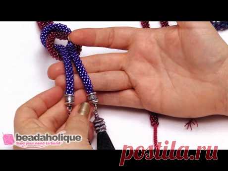 How to Finish a Kumihimo Braid to Fit into a Larger Clasp or Cord End