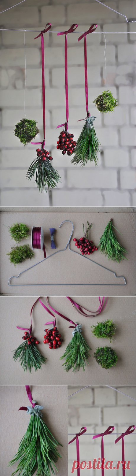 DIY Christmas decorations for your holiday home