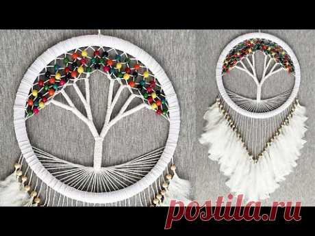 DIY Atrapasueños "ARBOL DE LA VIDA" | DIY Dreamcatcher "TREE OF LIFE"