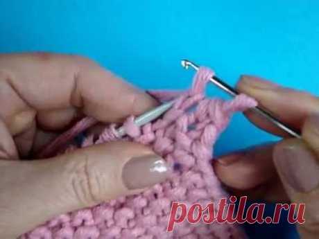 Knitting binding off   Как закрыть петли 8 способ  Вязание спицами