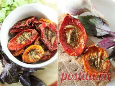 Вяленые томаты в духовке | Кулинарные рецепты