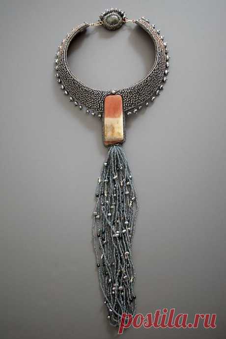 (47) Пин от пользователя Ana María Pozo Reyes на доске Joyas collares. Beadwork. Necklaces.