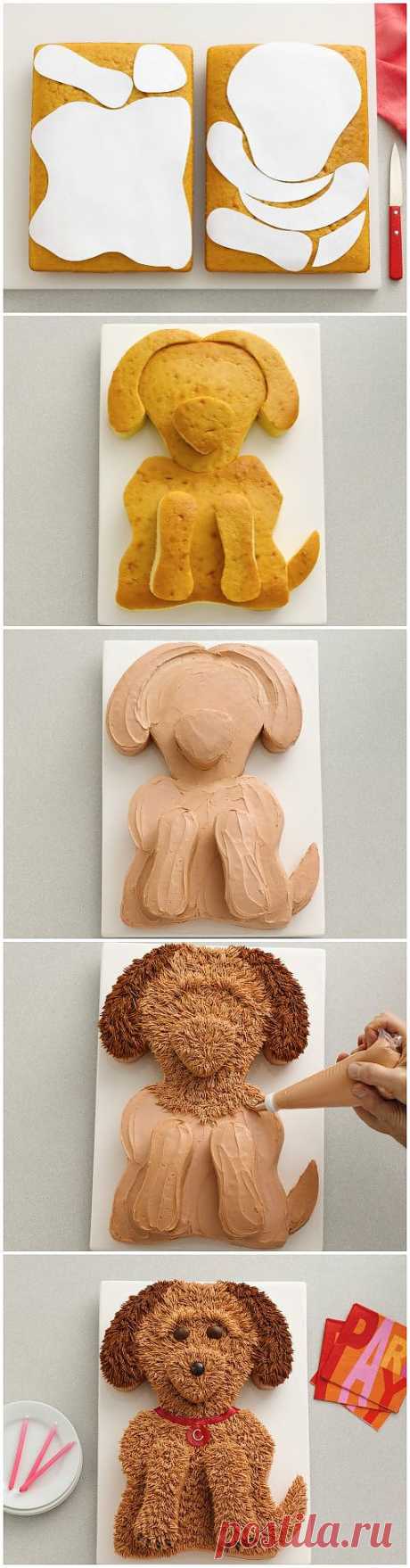 Golden Doodle Dog Cake | Cakes &amp; Cupcakes Decoration and Tips