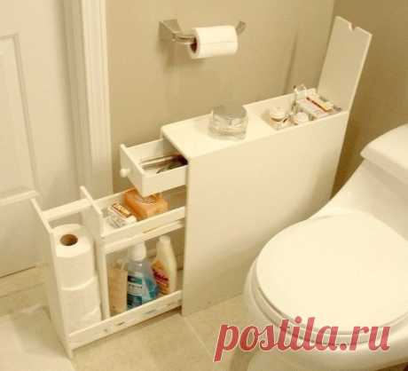 Шкафчик для ванной комнаты своими руками Шкафчик для ванной комнаты своими рукамиАналогичный шкафчик можно сделать и для кухни тоже.