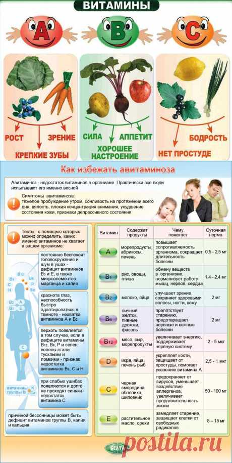 Витамины - залог хорошего здоровья | Newpix.ru - позитивный интернет-журнал