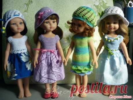 Мои наряды для кукол Паола Рейна - Вязание - Страна Мам