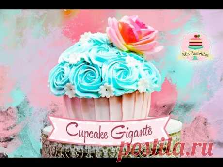 HAZ UN CUPCAKE GIGANTE VINTAGE | MIS PASTELITOS