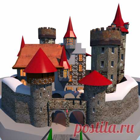 Medieval-Castle.jpg (1024×1024)