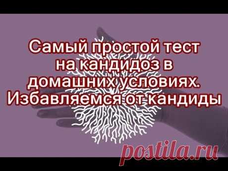 Самый простой тест на кандидоз в домашних условиях. Избавляемся от кандиды