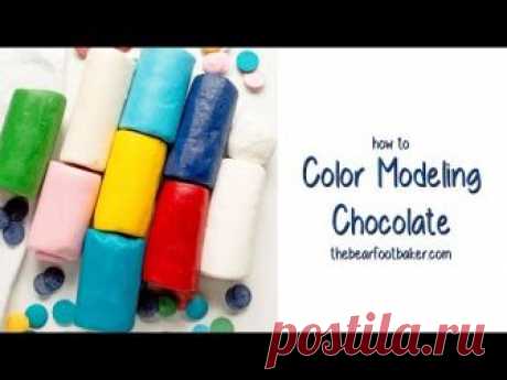 How to Color Modeling Chocolate