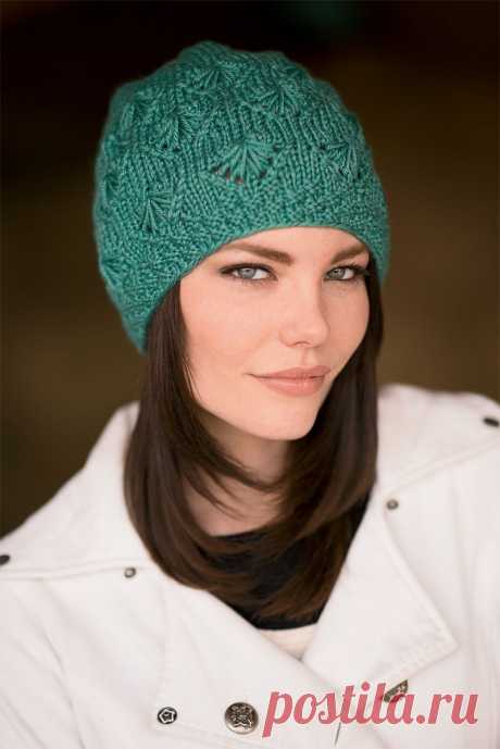 Falling Leaves hat by Christine Marie Chen - Love of Knitting, Fall 2013