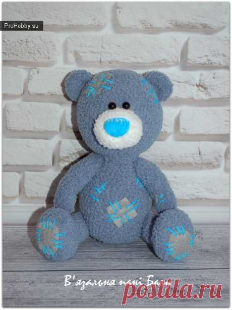 Медвежонок Тедди / Вязание игрушек / ProHobby.su | Вязание игрушек спицами и крючком для начинающих, мастер классы, схемы вязания