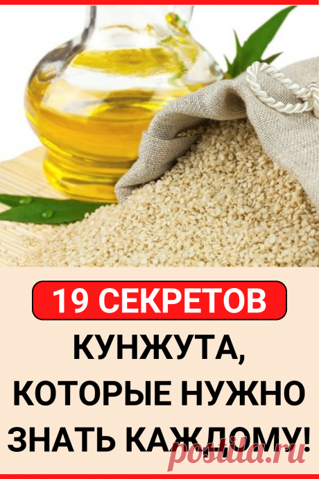 19 Секретов Кунжута, Которые Нужно Знать Каждому!
#здоровье #полезное_питание #пп #советы #полезные_советы #жизненные_советы