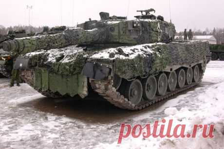 Норный «Леопард». ВСУ используют немецкие танки для обороны опорных пунктов. Немецкие «Леопарды» не бегают по украинским просторам, а сидят в обороне.