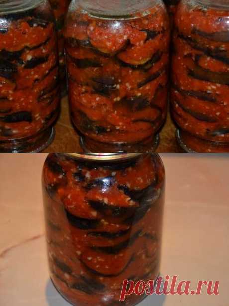 Баклажаны с помидорами и чесноком - рецепт с фото / Простые рецепты