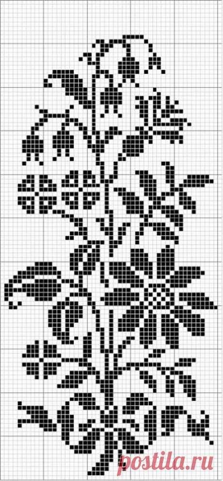 pattern  |  Пин от пользователя Alissa Sh на доске Crochet curtain and panno