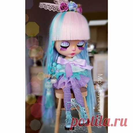 Эта девушка теперь доступна в моем магазине Etsy 💜💛💚💙 #blythe #blythemagic #instadoll #ooakdolls #ooak #art #artdoll #blytheooak #blythedoll #blythelove #miasdaydream