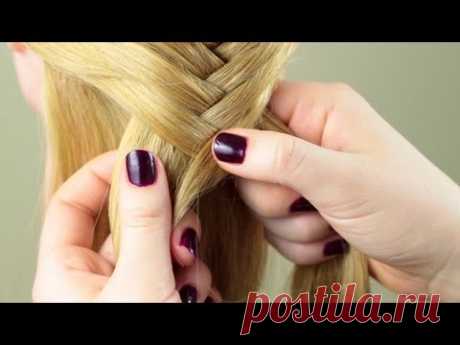 Косичка рыбий хвост. Hair Braid &quot;Fish Tail&quot;