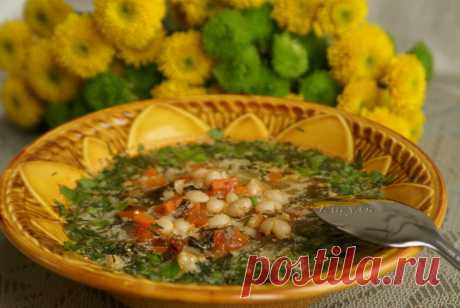 Фасолевый суп с обжаренным щавелем и сливками | Кошкин дом